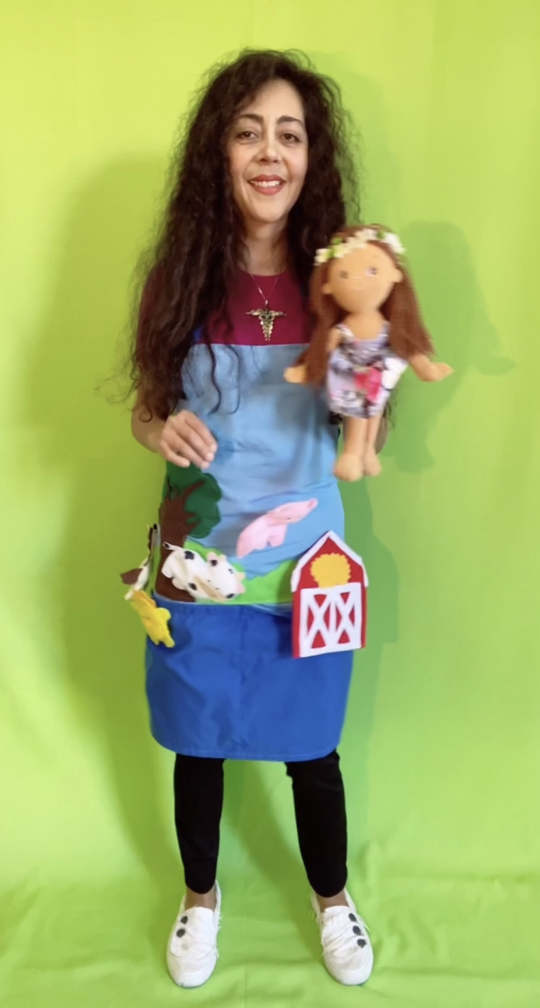 Mamaestra Toybook Apron