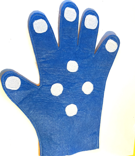 glove azul